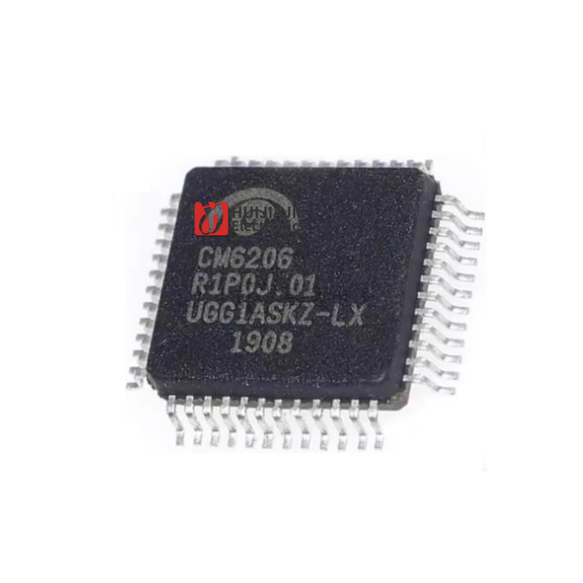 New and Original CM6206 CM6206-LX C-Media LQFP-48 Channel Audio Codec USB Audio I/O Controller IC Chip Integrated Circuit