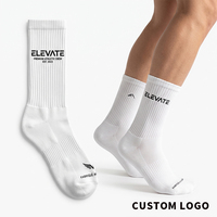 Chaussettes de sport de haute qualité fabriquées par le fabricant, chaussettes en coton personnalisées avec logo