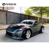 Capó Delantero de Fibra de Carbono Estilo Veilside de Alta Calidad para Nissan 350Z Z33 Fairlady Z, Ajuste Perfecto, Cubierta del Motor Delantero