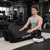 Bottes de compression d'air robustes pour le CrossFit et la récupération après l'entraînement intensif - Masseur de jambes haute pression pour la performance athlétique
