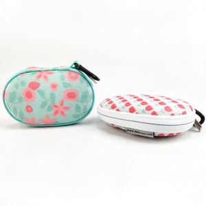 Custom Colorful Small EVA Electronic Accessories Bag Travel Portable EVA Earphone <b>Case</b> Cute <b>Hard</b> <b>Shell</b> EVA Charger <b>Case</b> - Product Image 1