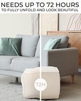 Pouf carré antidérapant, repose-pieds ottoman, fauteuil pouf, coussin de compression sous vide pour appartement ou hôtel