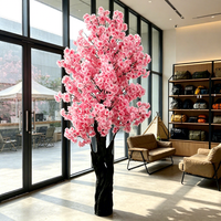 Objets décoratifs, fleurs artificielles pour mariage, faux arbre à fleurs de cerisier, arrangement floral pour la maison, le bureau, la salle, décorations de fête