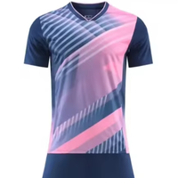 Herren-Fußballtrikot für Vereinsfans Atmungsaktive Fußballkleidung Kurzärmliges Fußballshirt für Spielbetrieb