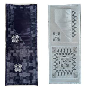 Cuello de encaje con cinta decorativa de Vavory grande bordado con adhesivo trasero para bata de hombre - Product Image 2