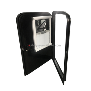 Porte d'entrée en forme de larme personnalisée avec fenêtre d'extrapolation pour <span class=keywords><strong>caravane</strong></span> de camping-car - Product Image 3