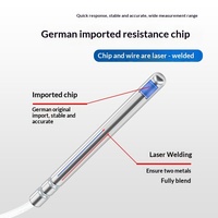 Résistance thermique PT100, capteur de température WZP-pt100, haute précision, anti-corrosion, résistant aux acides et aux alcalis, étanche