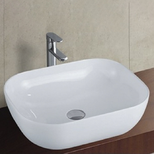 Lavello di forma rettangolare di piccole <span class=keywords><strong>dimensioni</strong></span> per il bagno degli alberghi dell'armadietto a mano del bagno moderno fatto a mano - Product Image 3