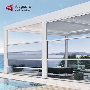 <span class=keywords><strong>Fenêtre</strong></span> coulissante verticale en aluminium pour balcon, <span class=keywords><strong>fenêtre</strong></span> à glissières, télécommande électrique, intelligente, automatique haute et basse - Product Image 2
