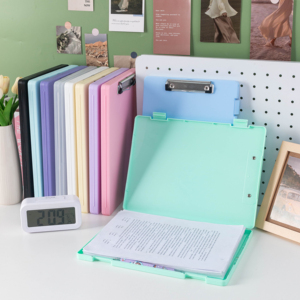 A4 Clip Board School Hospital Office High Quality PP Stationery <strong>ClipBoard</strong> Metal Clip <strong>Clipboard</strong> <strong>Folder</strong> Custom Logo - Product Image 3
