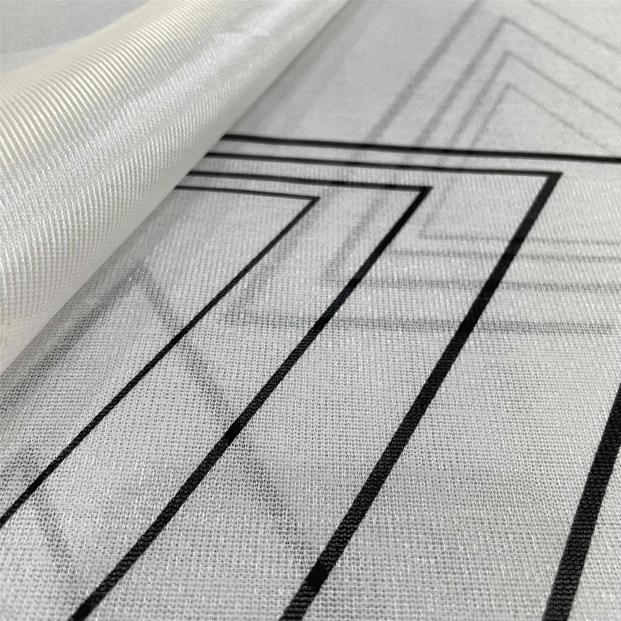 70GSM 210-230cm 100% Polyester 트리코 매트리스 Fabric 뜨개질 Printed 매트리스 Fabric