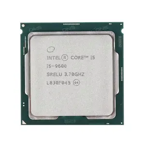 The i5-9600 for Intel Core's 9th generation core Series desktop computer processor with 3.1GHz and 6 core 9MB CPU attributes