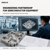 Soporte de Ingeniería Oerlik para la Fabricación de Equipos de Semiconductores, Prototipos, Proveedor CNC, Producción OEM