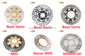 WANOU VARIO NINJA RR MX King VIXION MIO Sporty Soul BEAT Disque de frein de moto Racing CNC Support modifié Disque de rotor flottant - Product Image 4