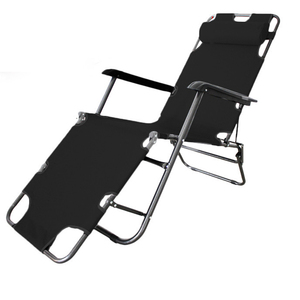 Tempat Tidur Lipat Portabel untuk Istirahat dengan Sandaran, Ruang Tamu, Kantor, Tempat Tidur Lipat Rumah, Kursi Santai Lipat Balkon - Product Image 4