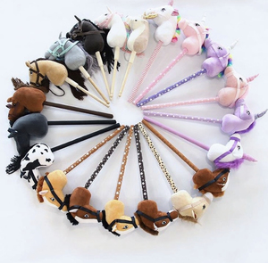 Jouets US Cheval à bascule licorne en peluche activé par le son - Product Image 2