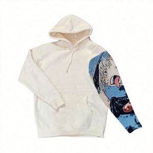 Sudadera con Capucha Personalizada para Hombre, Estilo Urbano, Tejido Grueso, Estampado de Anime, Talla Grande, para Primavera - Product Image 3