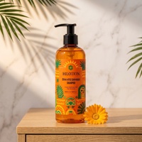 Shampoo à l'huile d'olive et au calendula 500 ml, marque privée, logo personnalisé, shampooing nourrissant naturel pour tous types de cheveux