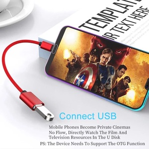 <span class=keywords><strong>USB</strong></span> Type C ตัวผู้เป็น <span class=keywords><strong>USB</strong></span> ตัวเมียอะแดปเตอร์ตัวเชื่อมต่อสำหรับ MacBook สมาร์ทโฟน OTG แฟลชไดรฟ์แท็บเล็ต - Product Image 5