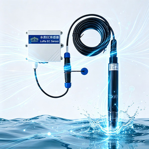 ZONEWU sans fil haute précision test de qualité de l'eau industrielle capteur LoRa surveillance précise capteur de qualité de l'eau en ligne <span class=keywords><strong>EC</strong></span> - Product Image 5