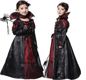 Thiết kế mới Boutique tuyệt đẹp Ma Cà Rồng cô gái Halloween ưa thích bên cô gái cosplay ma trang phục - Product Image 1