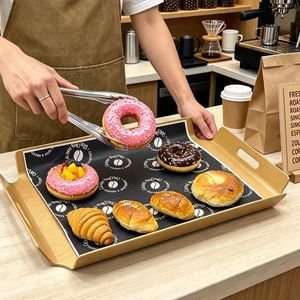 Papel Desechable Ecológico, Biodegradable, Resistente a la Grasa, Recubierto de PE, Impreso Personalizado, para Empacar Pan y Donas - Product Image 5
