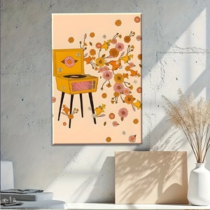 <span class=keywords><strong>Poster</strong></span> sur toile sans cadre Diytree Brand Easter Oil Painting Bohemian Style Floral <span class=keywords><strong>Illustration</strong></span> for Living Room Decoration - Product Image 5
