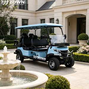 Voiturette de golf électrique à 4 roues, nouveau design, 4 à 6 places, batterie au lithium, pour les entreprises hôtelières et touristiques - Product Image 1