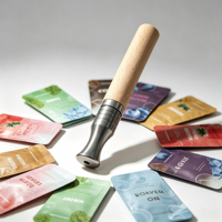 Stylo diffuseur portable personnalisé à base de plantes pour arrêter de fumer, inhalateur pour soulager l'anxiété et arrêter de fumer