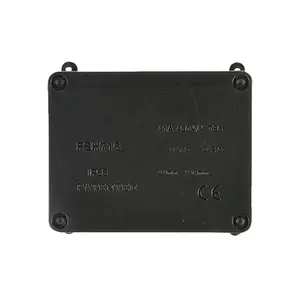 IP68 outdoor electronic terminal connecting cable black plastic square junction box PCB protection box