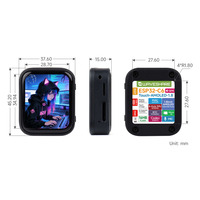 ESP32-C6 Papan Pengembangan Layar Sentuh AMOLED 1,8 inci Resolusi 368 * 448 Mendukung Wi-Fi 6, BLE 5, dan Zigbee