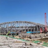 Construcción de Estructuras de Acero de Alta Resistencia y Bajo Mantenimiento Personalizadas para Gimnasios y Recintos Deportivos, Instalación Rápida, Garantía de 5 Años