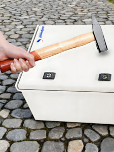 Boîtier électrique étanche IP66 en fibre de verre Saipwell, boîtes de distribution étanches en FRP/GRP/SMC en fibre de verre - Product Image 1