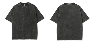 T-shirt en coton solide 250 GSM, col rond, coupe ample, classique, décontracté, logo personnalisé, confortable - Product Image 2