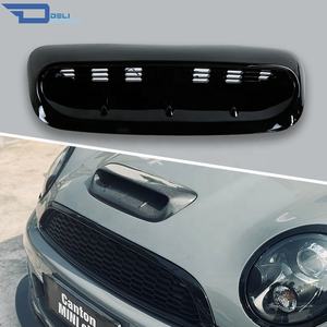 Capó delantero de plástico ABS negro de alto brillo, entrada de ventilación de aire Compatible con modelos MINI Cooper R55 R56 R57 R58 R59 - Product Image 1