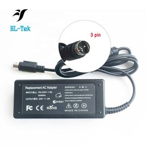 Adaptor AC/DC 3-Pin untuk Printer Star Micronics TSP-700 TSP700 Adaptor Daya Ac 24v 2A 3A Pengisi Daya - Product Image 1