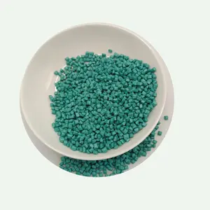 Cyan green plastic masterbatch For injection molding or blown film production
