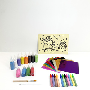 Kit Artistico per Bambini con Carte di Sabbia Colorate Personalizzabili, Giocattolo Educativo Fai-da-Te per Pittura con Sabbia - Product Image 5