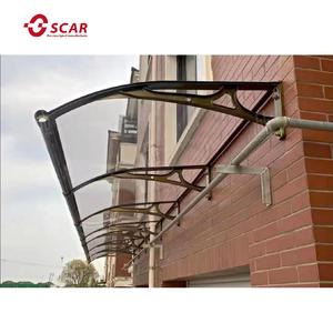 Cubierta de Vidrio <span class=keywords><strong>para</strong></span> Patio Exterior, Toldo de Aluminio <span class=keywords><strong>para</strong></span> Balcón, Terraza, Patio, Techo, <span class=keywords><strong>para</strong></span> Glazen Overkapping - Product Image 1