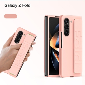 Funda plegable de silicona de lujo para Samsung <span class=keywords><strong>Galaxy</strong></span> Z Fold 6 5 4 Funda de teléfono con pulsera para Samsung Z Fold 6 - Product Image 4