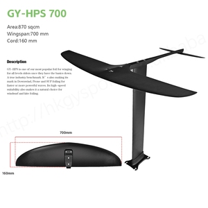 กระดานโต้คลื่นอลูมิเนียมฟอยล์สำหรับกีฬาทางน้ำฟอยล์ปีกเป่าลม HPS700ตามสั่ง - Product Image 1