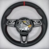 Volant en cuir standard GZYLC pour modèles Porsche Panamera Cayenne Macan 718 911 918 997 991 970 971 Boxster Cayman