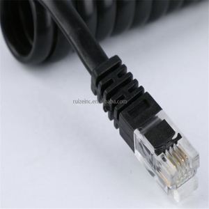 <span class=keywords><strong>Cable</strong></span> <span class=keywords><strong>de</strong></span> <span class=keywords><strong>teléfono</strong></span> retráctil, accesorio para <span class=keywords><strong>teléfono</strong></span> antiguo rizado - Product Image 3