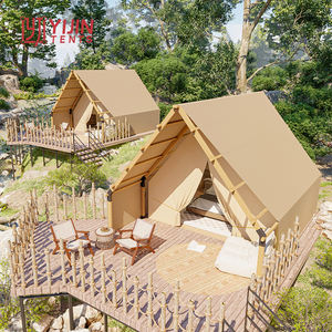 Structure en bois solide luxe glamping Safari Hotel <span class=keywords><strong>House</strong></span> tentes Glamping Resort tente à vendre - Product Image 1