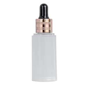 Best Sellers Cylinder Spiral Mouth Transparent Frosted Glass Bottle For Cosmetics Liquid Packaging