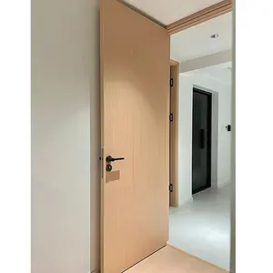 最新现代设计美国红橡木贴面实木室内门房间门