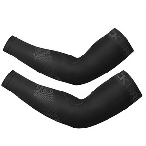 Manchon de bras anti-UV UPF50+ en soie glacée rafraîchissante, protection UV pour sports de plein air, antidérapant, course à pied, cyclisme, sans couture - Product Image 3