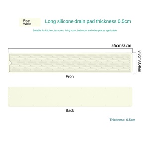 Silicone bếp truy cập Mat nổ hẹp bên dài dải chống trượt quầy bar truy cập Mat nồi Bìa Mat thực phẩm lưu trữ container - Product Image 3