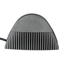 Applique Murale Semi-Circulaire en Aluminium Moulé Sous Pression LED Étanche IP65 RGBW Angle de Faisceau 360° pour Rebord de Fenêtre, Cadre de Porte, Villa, Extérieur