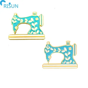 Broches para máquina de costura, broches de costura, esmalte, artesanato, para costura, 3d